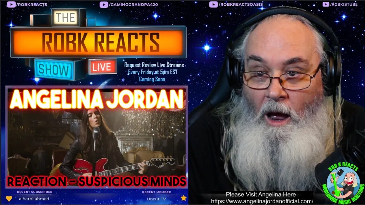 Angelina Jordan Reaction - Suspicious Minds (Elvis Presley Cover) - Requested