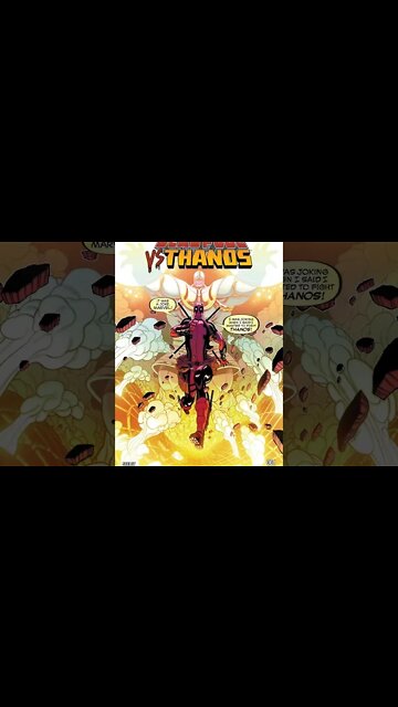 Deadpool vs. Thanos Covers