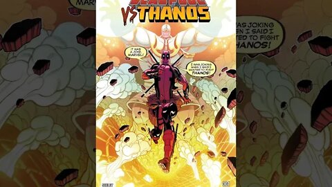 Deadpool vs. Thanos Covers