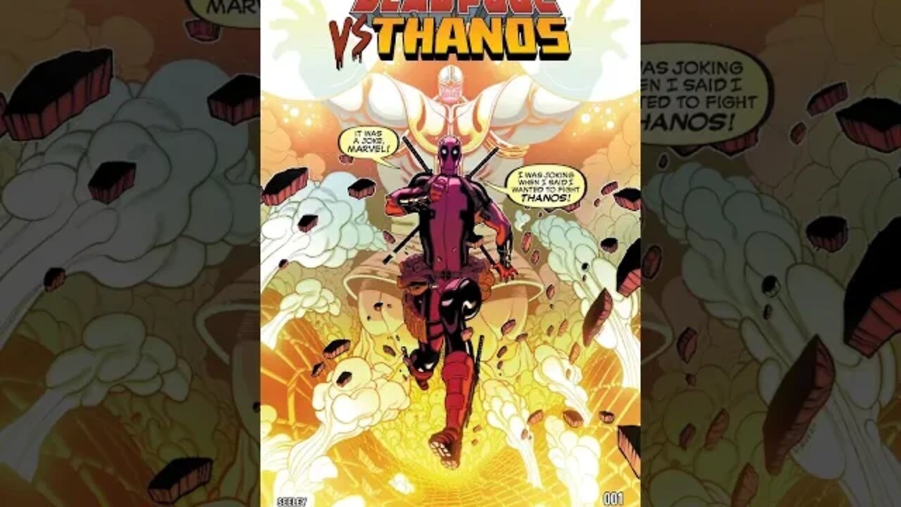Deadpool vs. Thanos Covers