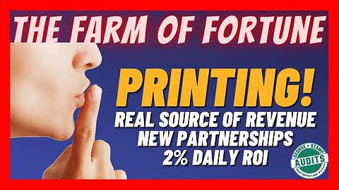 My Farm Of Fortune Strategy 🚀 2% Daily ROI From REAL TRADES! 🔥 Best Team In DEFI❓