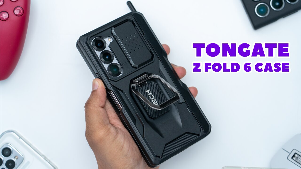 Kickstand | Holster | S Pen Holder - TONGATE Z Fold 6 Case!