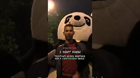 Tristan Tate’s Older Brother Has A Contagious Smile #Shorts