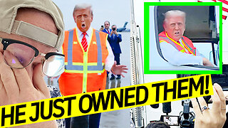 Trump COSPLAYS as GARBAGE man for BIDEN, LOUD white MEN for HARRIS, Bill MAHER and Megyn Kelly