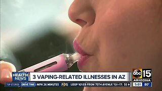 Officials: 3 cases of vaping-related illness reported in AZ