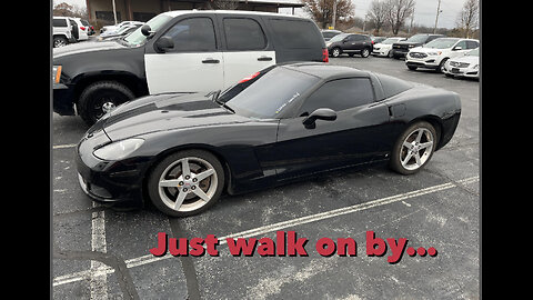 Why I had to pass on this C6 Corvette...