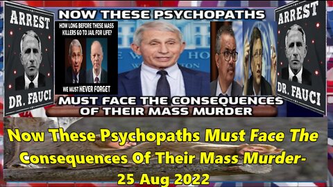 Now These Psychopaths Must Face The Consequences Of Their Mass Murder