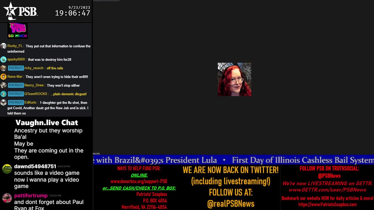 2023-09-23 19:00 EDT - On a Wing and a Prayer: with Deb65