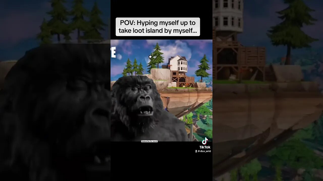 POV: hyping myself up to take loot island by myself… #fortnite #memes #amp #otk #lootisland #xqc