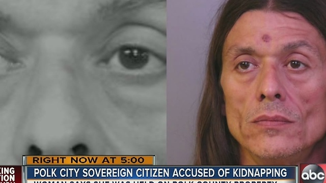 Polk City Sovereign citizen accused of kidnapping