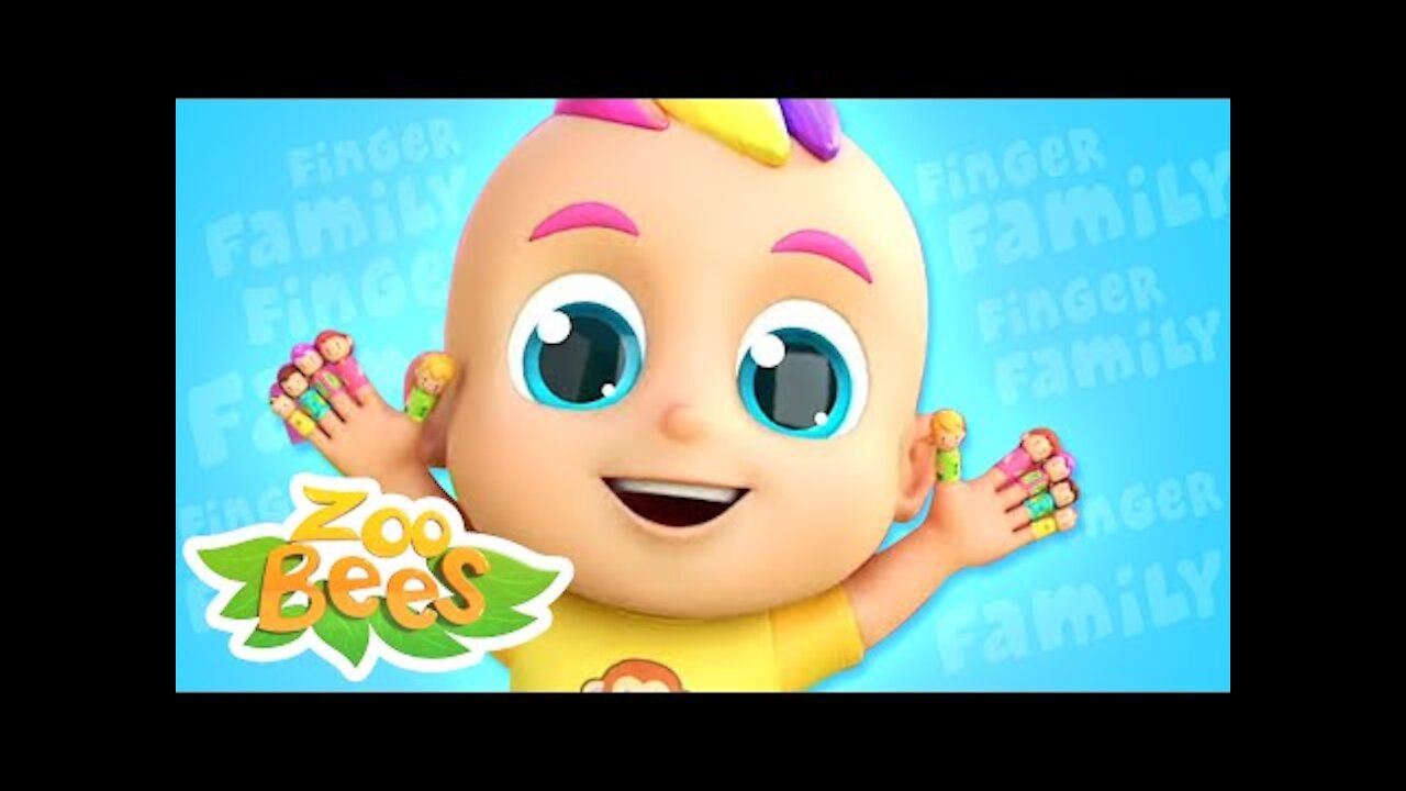 Zoobees Nursery Rymes and Kids Song | Finger Family