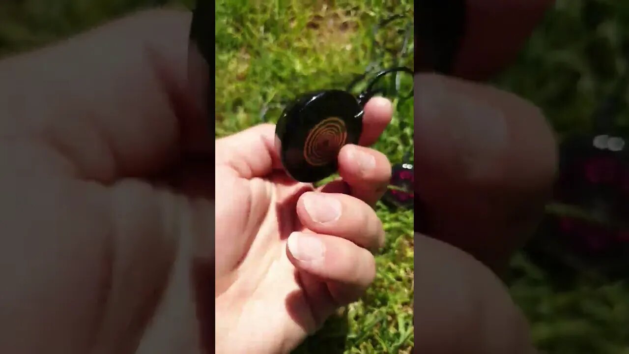 Energy Amplifying Geometric ⚛VORTEX⚛ Coil ORGONITE Pendants