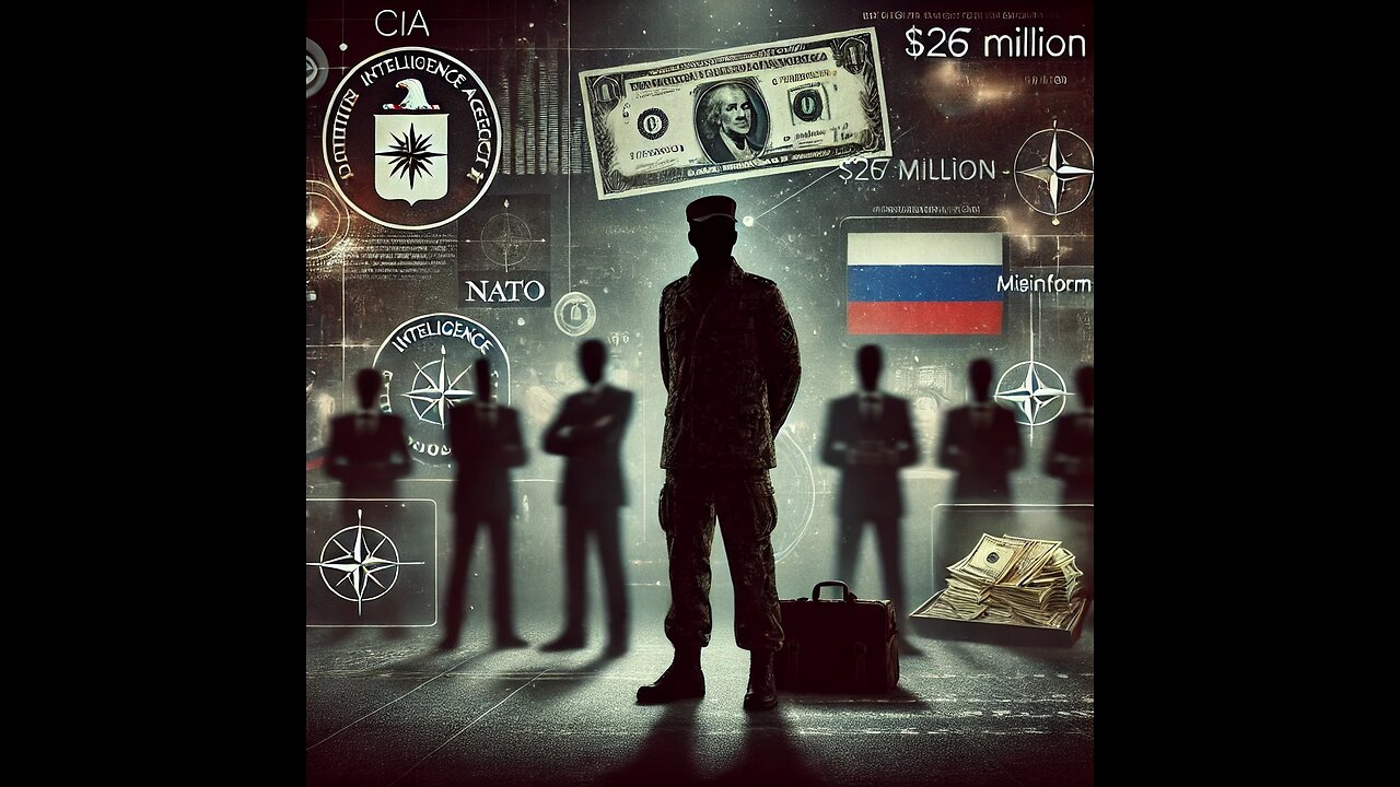 CIA, NATO help assassinate high-ranking Russian general: $267 million spent on misinformation.