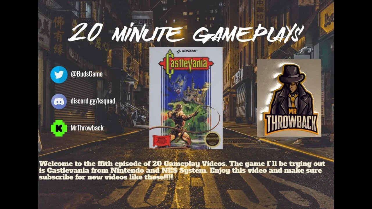 20 Minute Gameplays: Castlevania