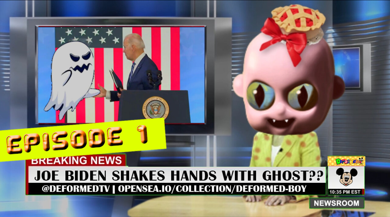 DEFORMED NEWS | EP. 1 | Joe Biden Shakes Hands with GHOST???! (NSFW)