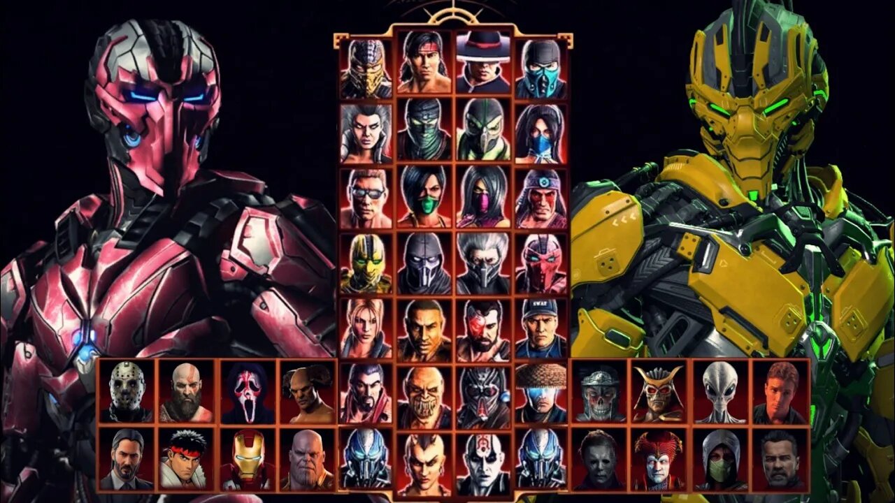 Mortal Kombat 9 - MK11 Cyrax And MKX Sektor - Expert Tag Ladder - Gameplay @(1080p)