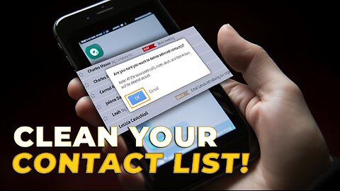 The One Thing you need to do in 2024 (Clean your Contact List)