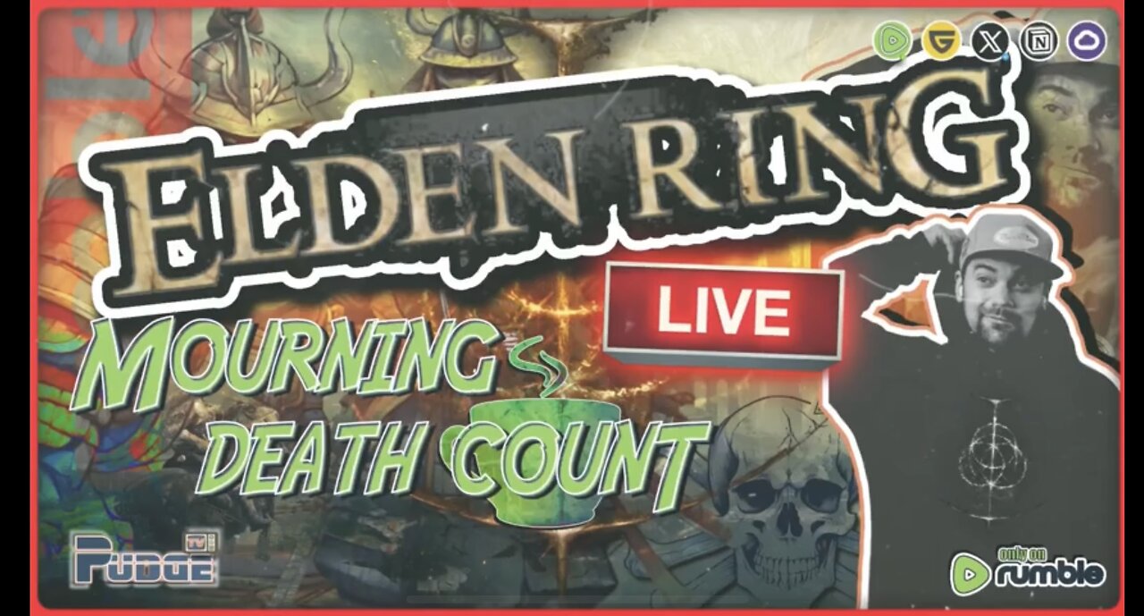 🟠 Elden Ring - Mourning Death Count Ep 30 | Thirsty Thursdays - Unloading the Flasks