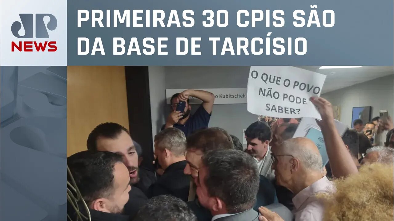 Fila de protocolo dos pedidos de CPI causa tumulto na Alesp