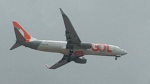 Boeing 737-800 PR-GTE coming from Guarulhos to Fortaleza