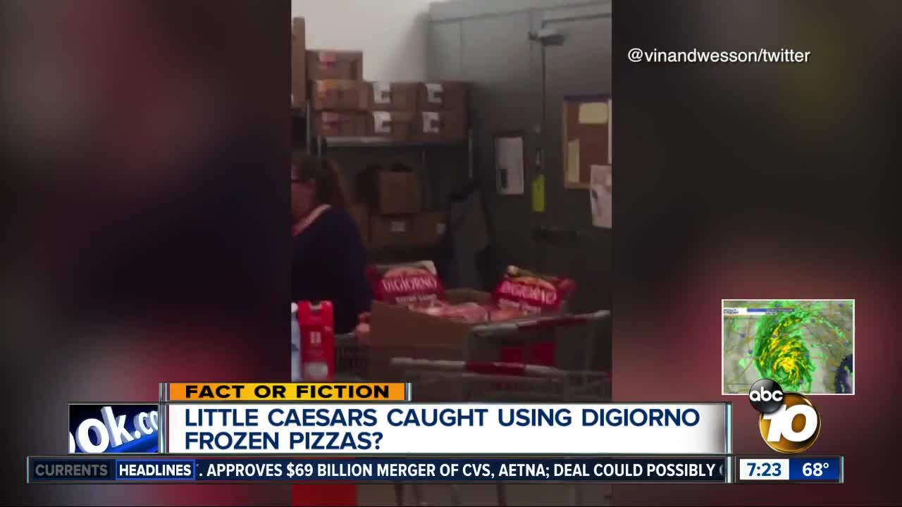 Little Caesars serving Digiorno pizzas?