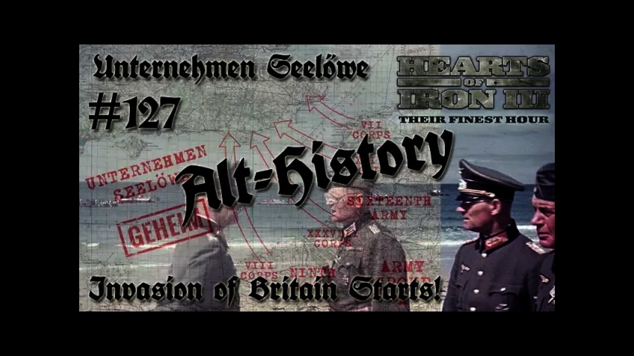 Hearts of Iron 3: Black ICE 8.6 - 127a (Germany) Alt-History series of the SS invasion of Britain