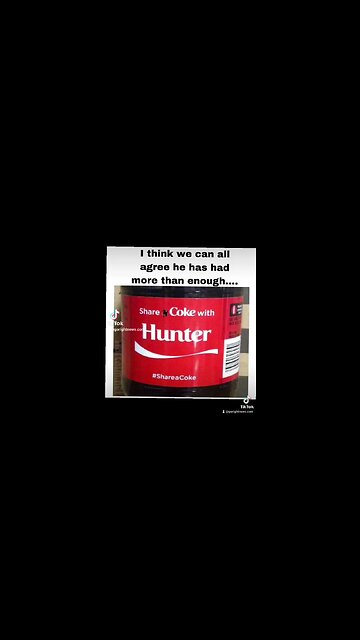 Share a "Coke" with Hunter