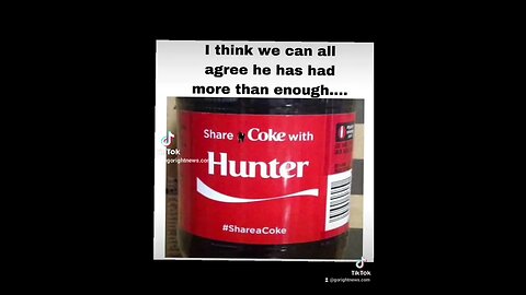 Share a "Coke" with Hunter