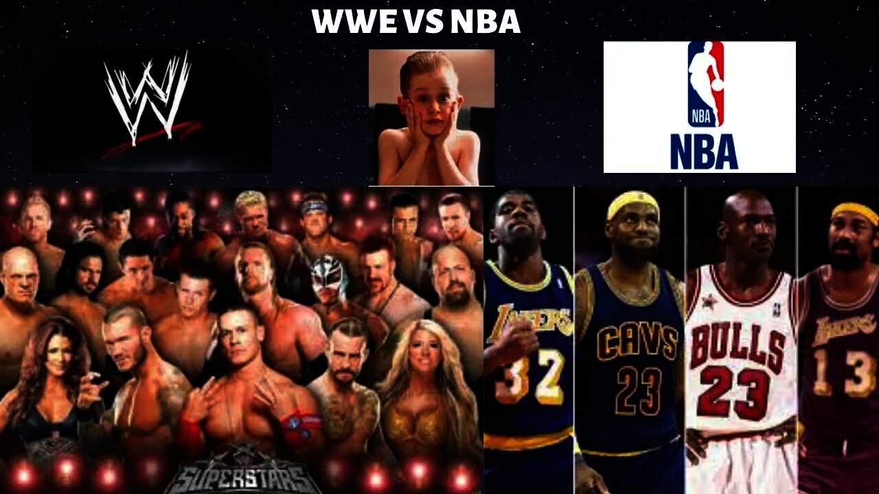 WWE Vs NBA Players