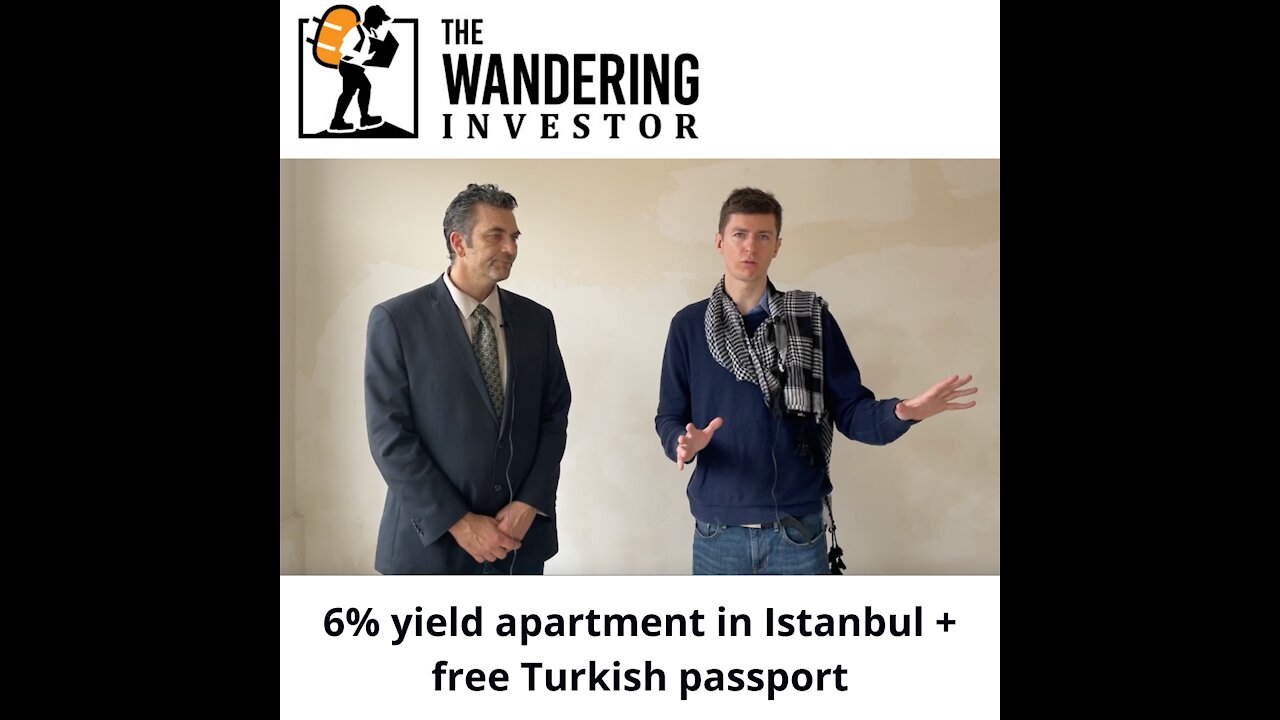 6% rental yields + free passport in Istanbul