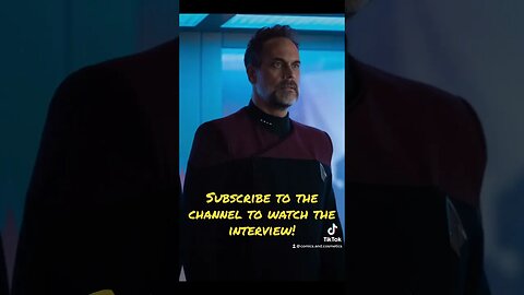 Captain Shaw Todd Stashwick interview! Sub to watch! #startrekpicard #captainshaw #picardseason3