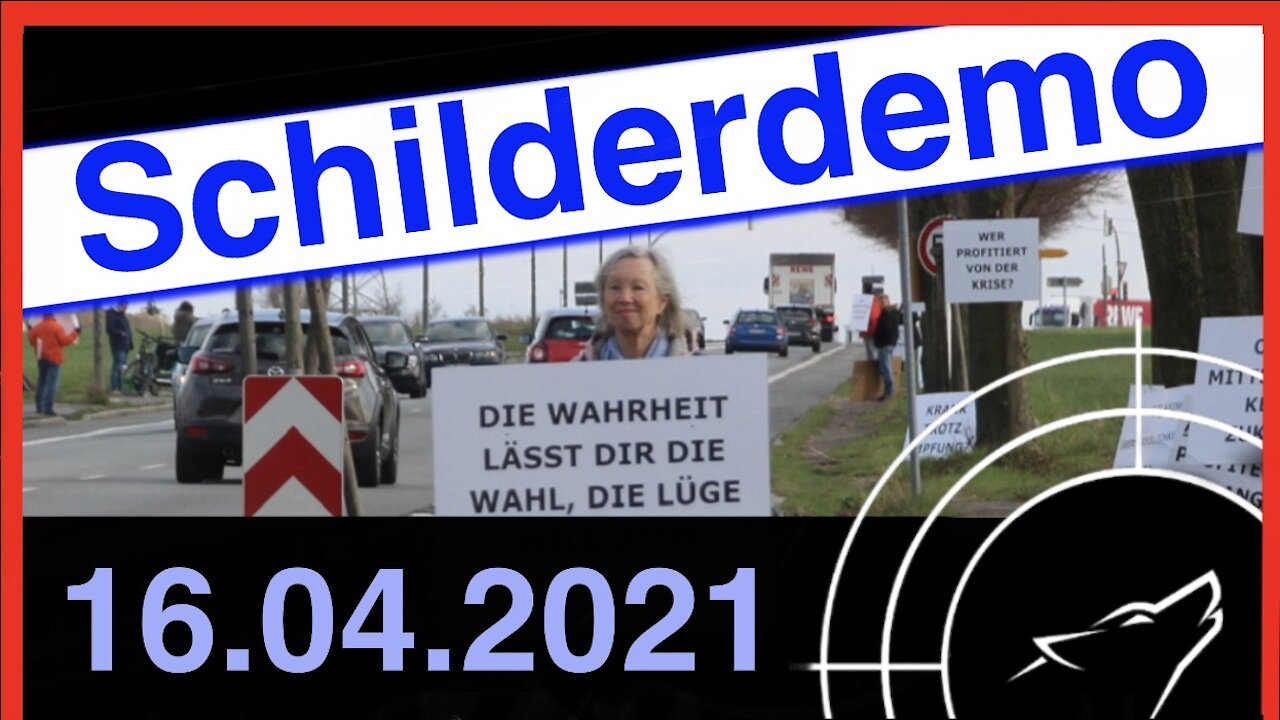 1. Schilderdemo in Dortmund am 16.04.2021