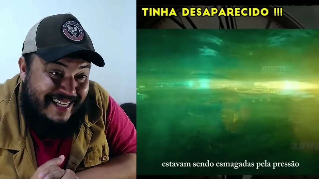 O oceano foi parar no céu, incrível