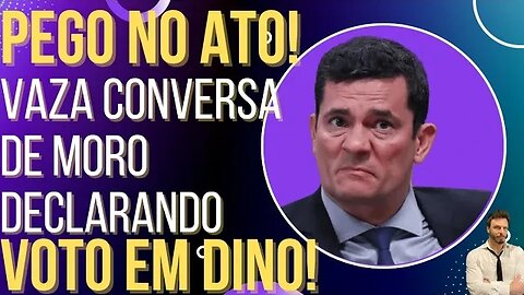 ACABOU PRA ELE: Vaza conversa de Moro declarando voto em Dino e a internet surta!