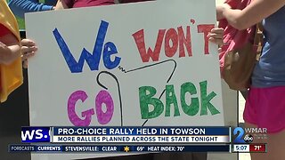 Protestors statewide hold 'Stop the Ban' rallies following the passing of recent abortion laws