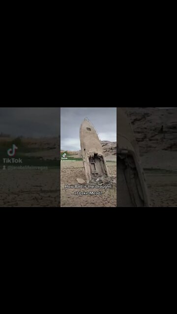 How Bad is the Drought at Lake Mead? #shorts