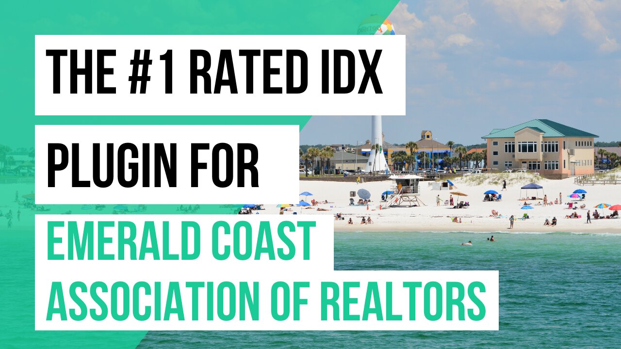 How to add IDX for Emerald Coast Association of Realtors to your website -ECAR MLS