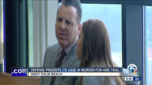 Defense presents its case in murder-for-hire trial