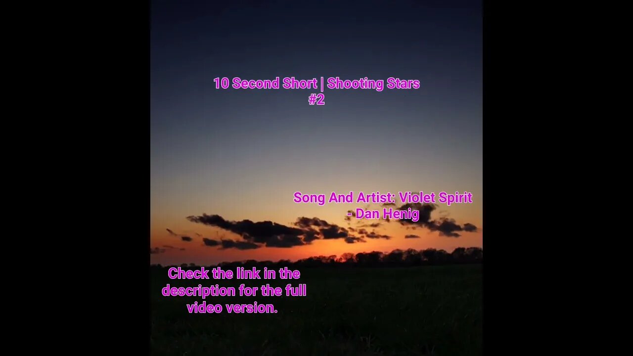 10 Second Short | Shooting Stars | Meditation Music #shootingstars #music #2 @Meditation Channel