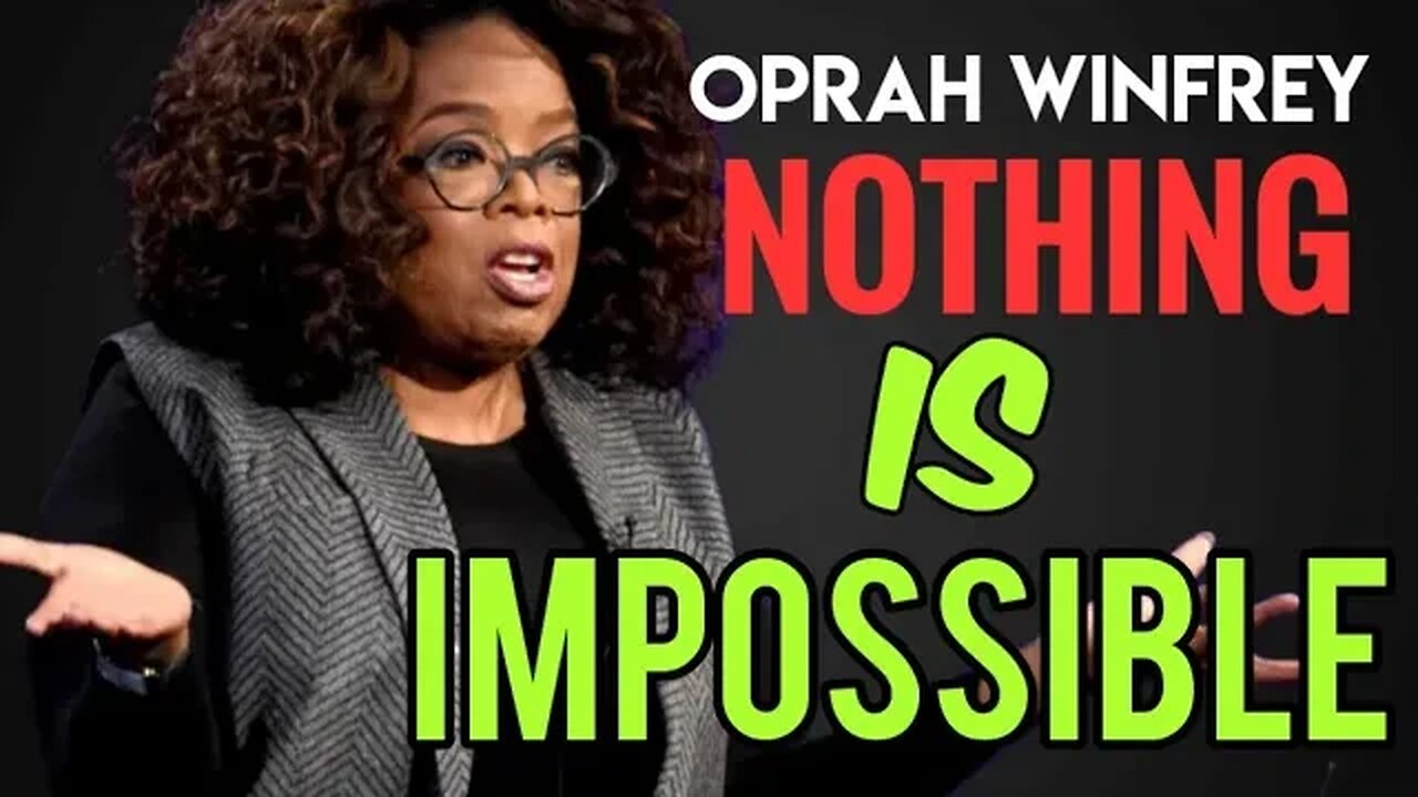 OPRAH WINFREY - 3 THINGS TO A HAPPY LIFE. SUCCESSFUL MINDSET