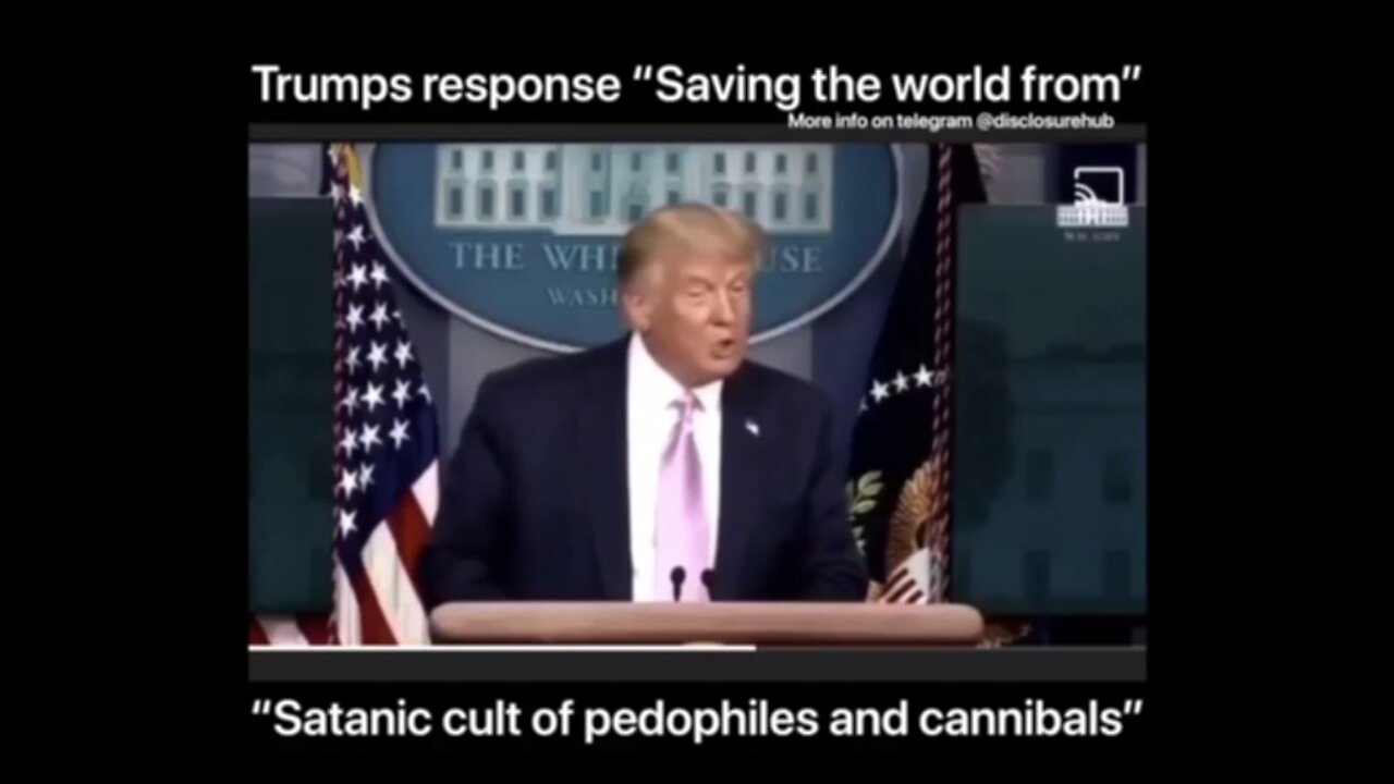 SAVING THE WORLD FROM THE PUR EVIL SATANIC CANN7BWLISM CHILDSEX TRAFFICKING CULT