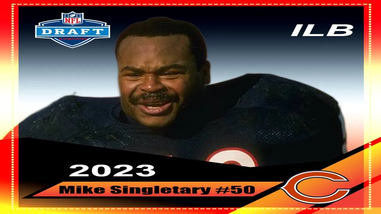 Madden 23 Legend Draft Pick Mike Singletary Creation