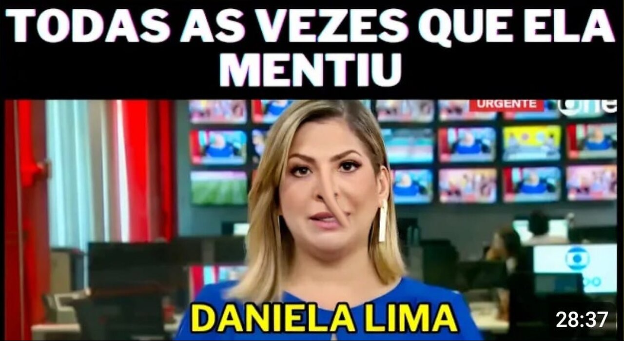 Todas vezes que a jornalista de Taubaté mentiu.