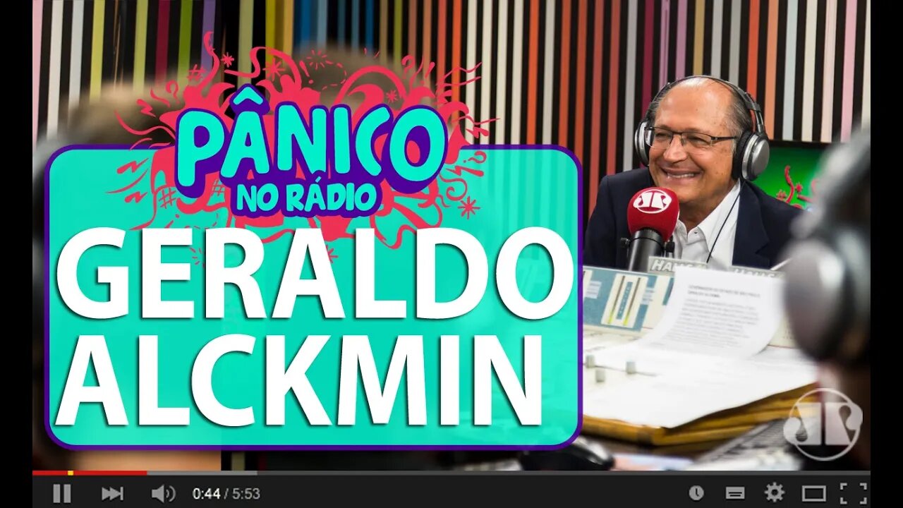 Geraldo Alckmin confirma vontade de concorrer à presidência | Pânico