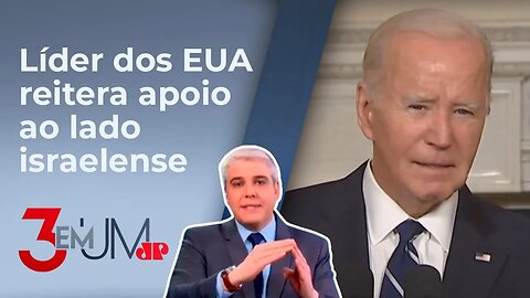 Joe Biden confirma morte de 14 norte-americanos na guerra em Israel; Marcelo Favalli analisa