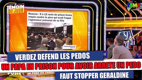 UN PAPA ARRETE UN P*DO ET FINIT EN PRIS*N! GERALDINE ET VERDEZ SE REJOUISSENT #roanne #tpmp #hanouna