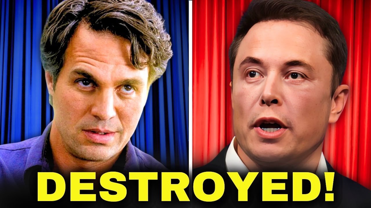 Elon Musk JUST THREATENED Mark Ruffalo & Mark COMPLETELY LOSES It!