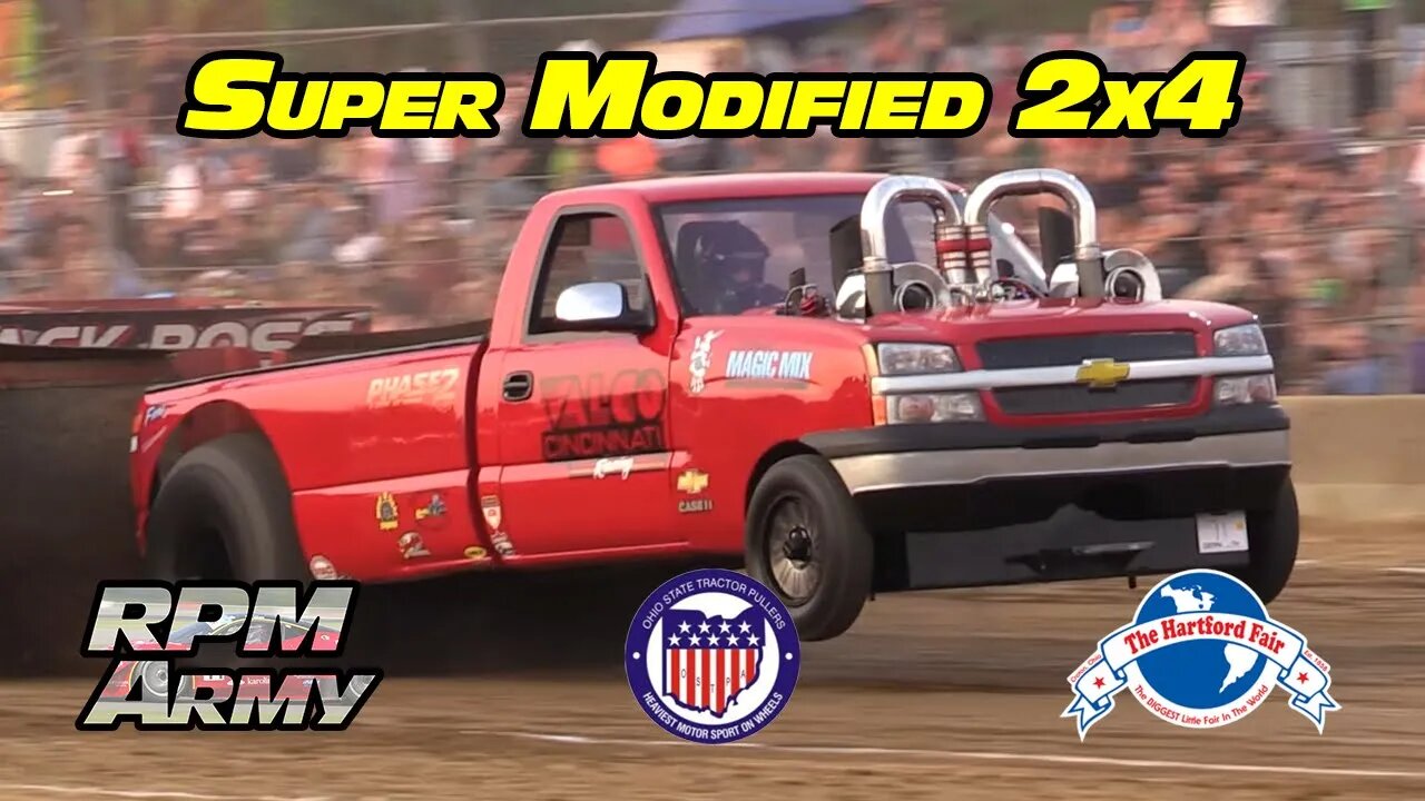 Super Modified 2x4 Truck Pulling Hartford Fair OSTPA