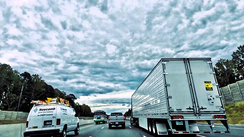 Time-Lapse ~ Driving From Hillsborough to Clinton, North Carolina