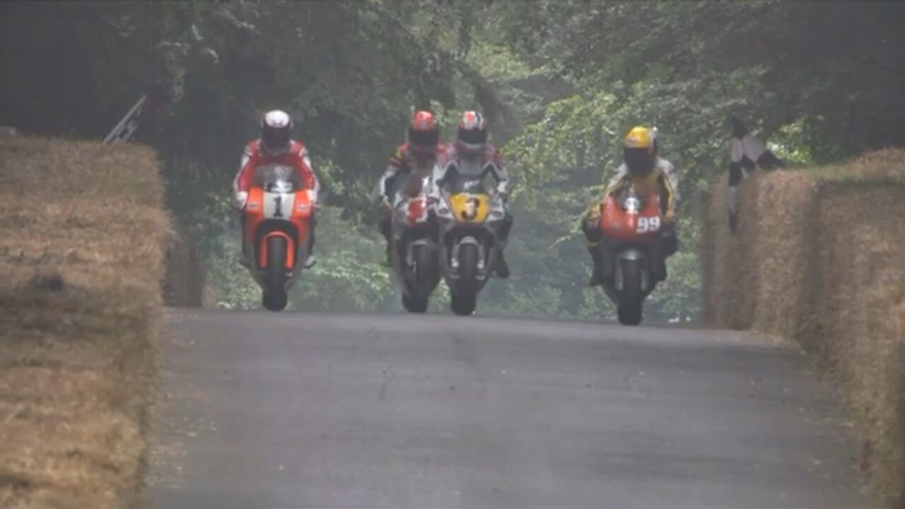 Wayne Rainey Rides Again - 2022 Goodwood Festival of Speed